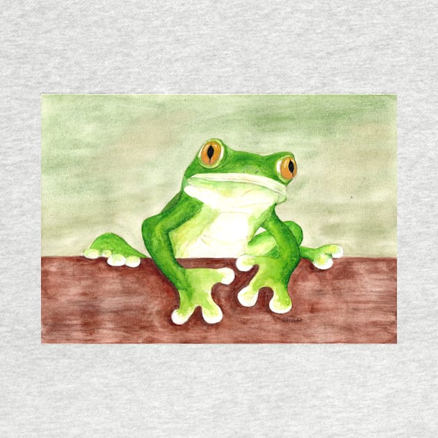 Power animal frog by Kunst und Kreatives